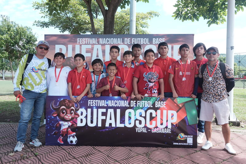 BUFALOS CUP 2025 · Día 3 · 2 de julio · fútbol juvenil en Yopal, Casanare