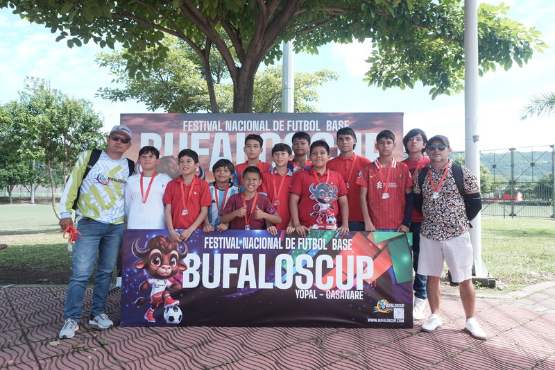 BUFALOS CUP 2025 · Día 3 · 2 de julio · fútbol juvenil en Yopal, Casanare