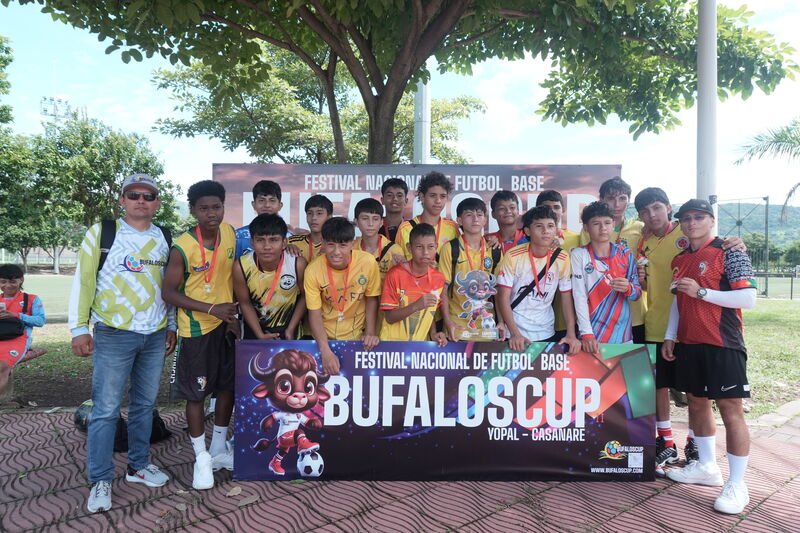 BUFALOS CUP 2025 · Día 3 · 2 de julio · fútbol juvenil en Yopal, Casanare