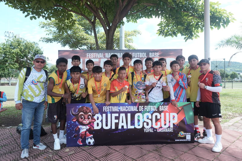 BUFALOS CUP 2025 · Día 3 · 2 de julio · fútbol juvenil en Yopal, Casanare